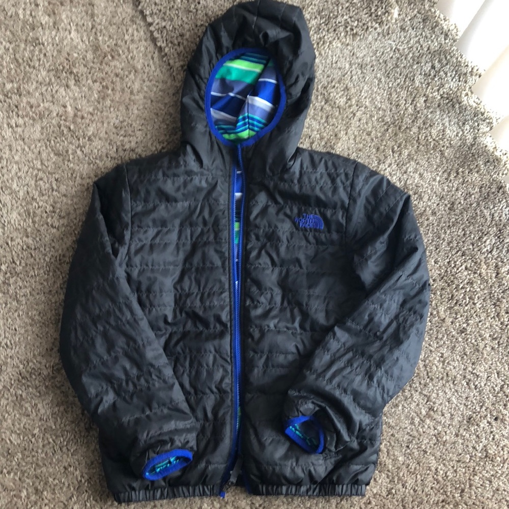 Boys Reversible North Face Jacket